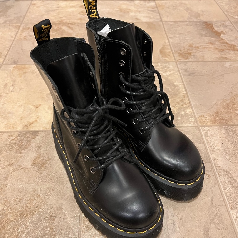 Dr. Martens Jadon Leather Boots